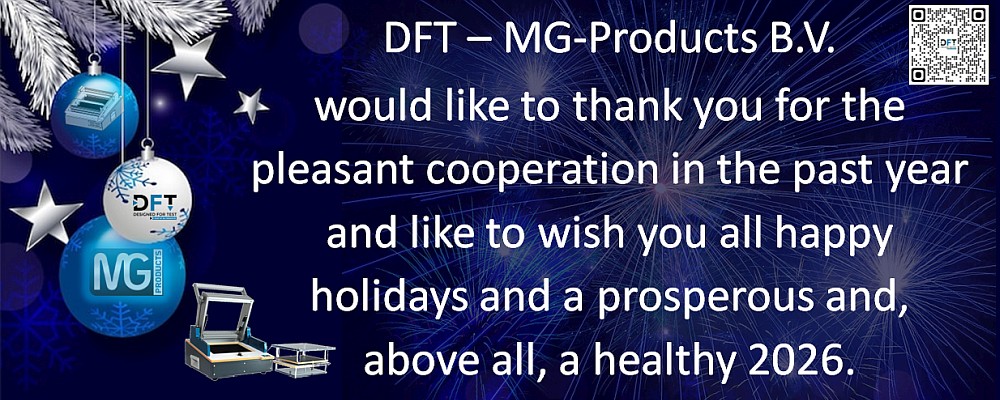 DFT - MG-Products wenst u prettige feestdagen. DFT - MG-Products wenst u prettige feestdagen