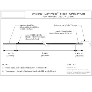 Single Flexi Probe (250-27-LL-WA)