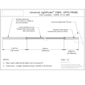 Single Super Flexi Probe (250SF-27-LL-WA)