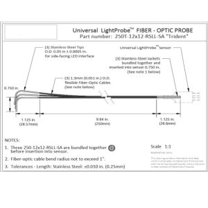 Trident Right-Angel Tipped Flexi Probe (250T-12×12-RSLL-SA)