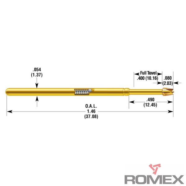 ECT Probe LTP-25A-9.7 met cap PE-2 - Afbeelding 2
