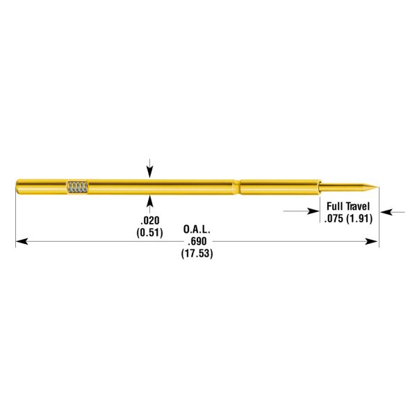 ECT Probe MEP-30 w/0.070mm A Tip (Special)