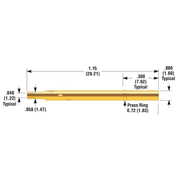 ECT Receptacle SPR-25W