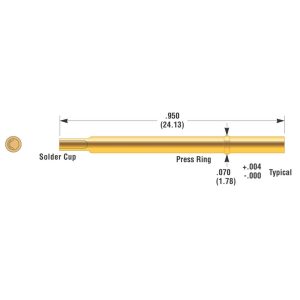 ECT Receptacle SPR-2W-1