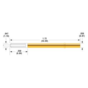 ECT Receptacle HPR-72W-4