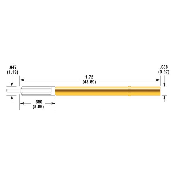 ECT Receptacle HPR-72W-4