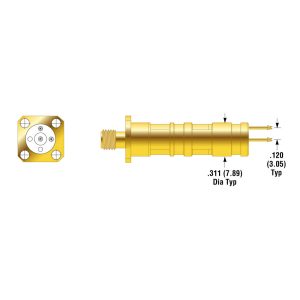 ECT K-50L-QG High Frequency Coaxial Probe
