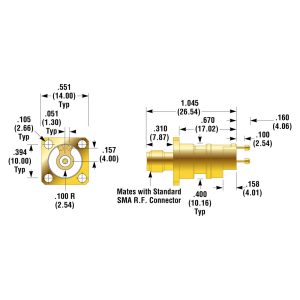 ECT K-50H-S High Frequency Coaxial Probe