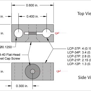 Probe Mounting Clamps (non-conducting) (LCP-12P)