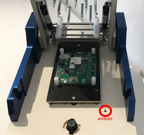 Aandrukunit gesloten switch