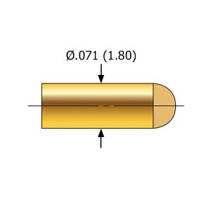 ECT Probe TSC-157-J180-1