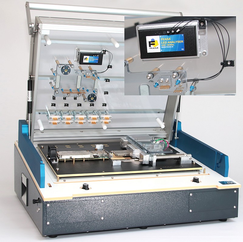 Feasa LED-meting Implementatie in een Test fixture van DFT - MG-Products