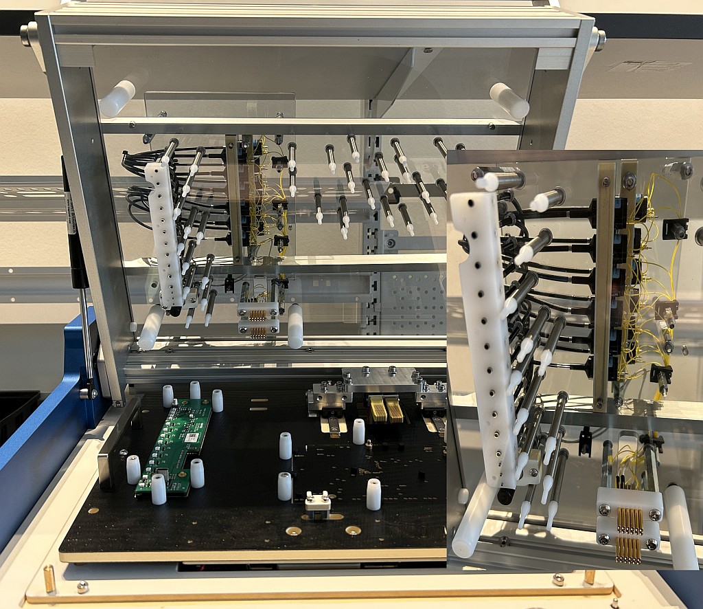 Optomistic LED-meting Implementatie in een Test fixture van DFT - MG-Products