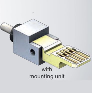 USB-A with Mounting Shoe